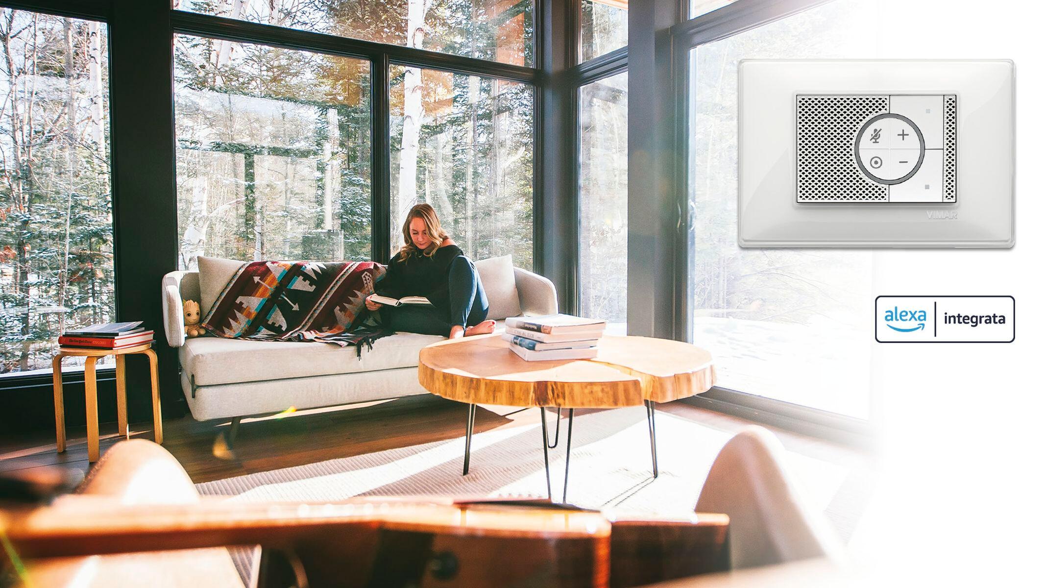 Comando smart VIMAR Comando voce 2 puls.+attuatore 3M bianco bianco - 3