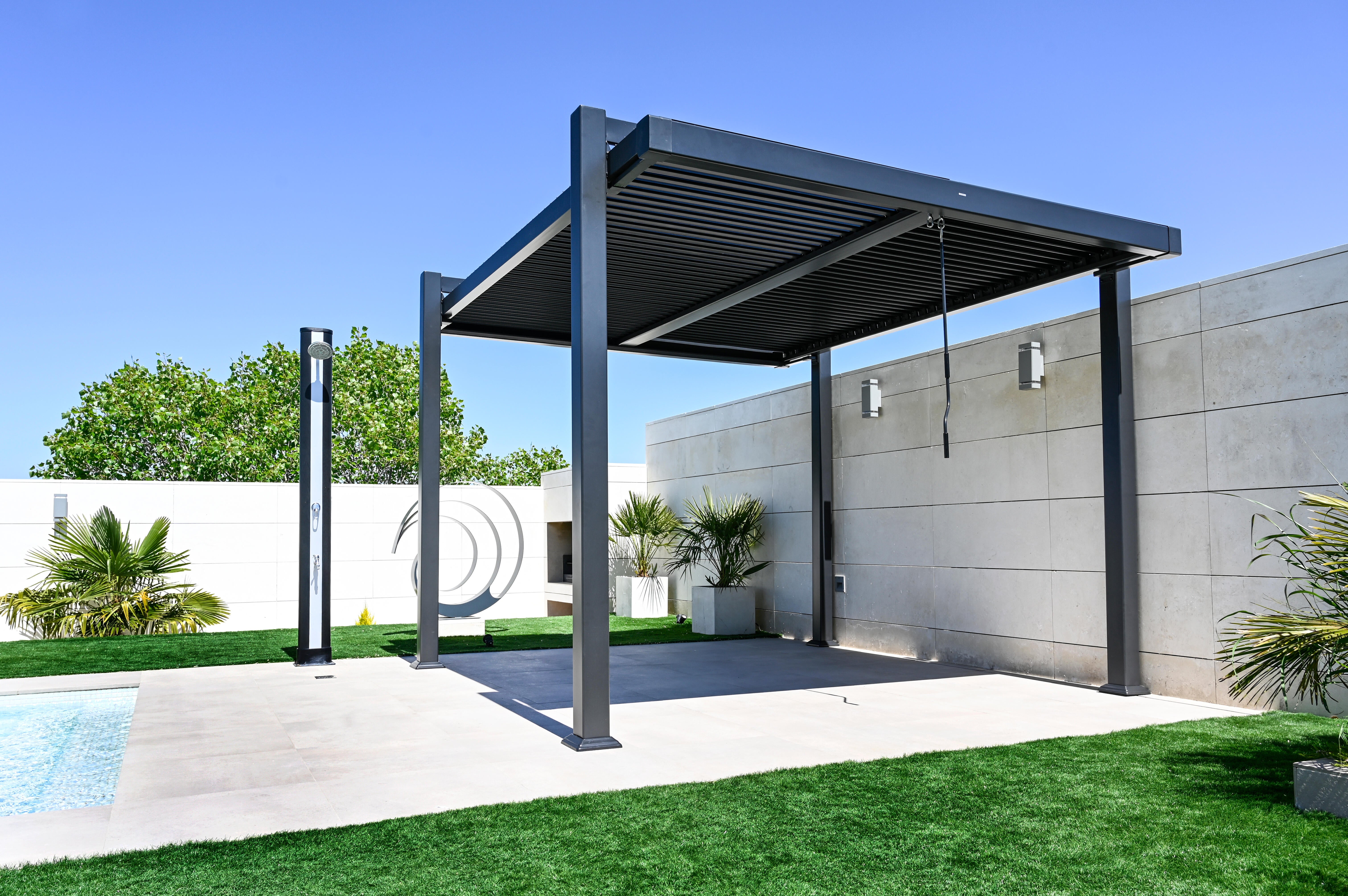 Cómo instalar una pérgola de aluminio Leroy Merlin