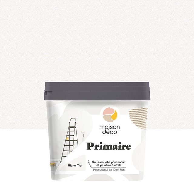 Primaire d'accrochage pour peinture à effet, blanc, 1l