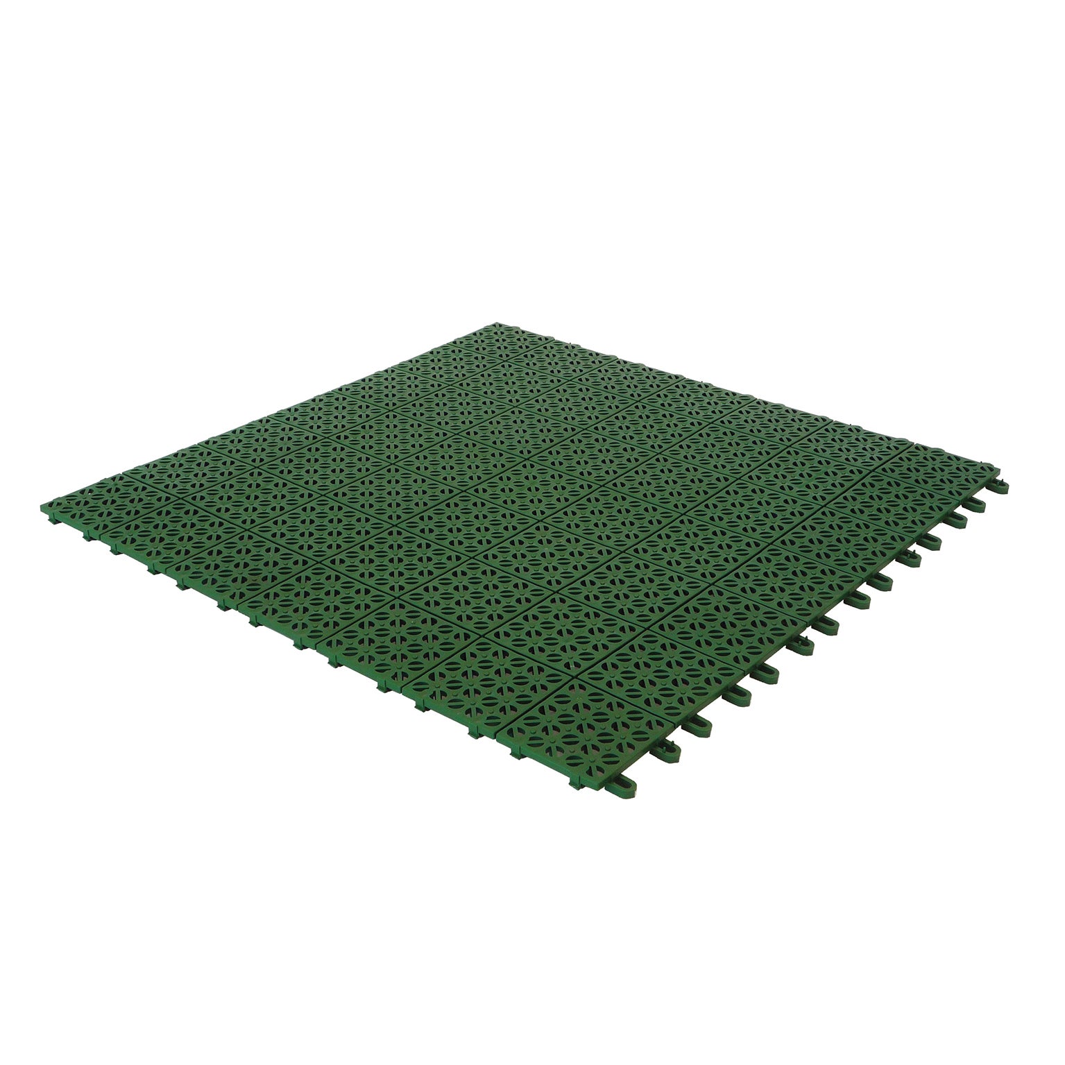 Dalle clip multiplate, vert, L.56 x l.56 cm x Ep.11 mm - 3