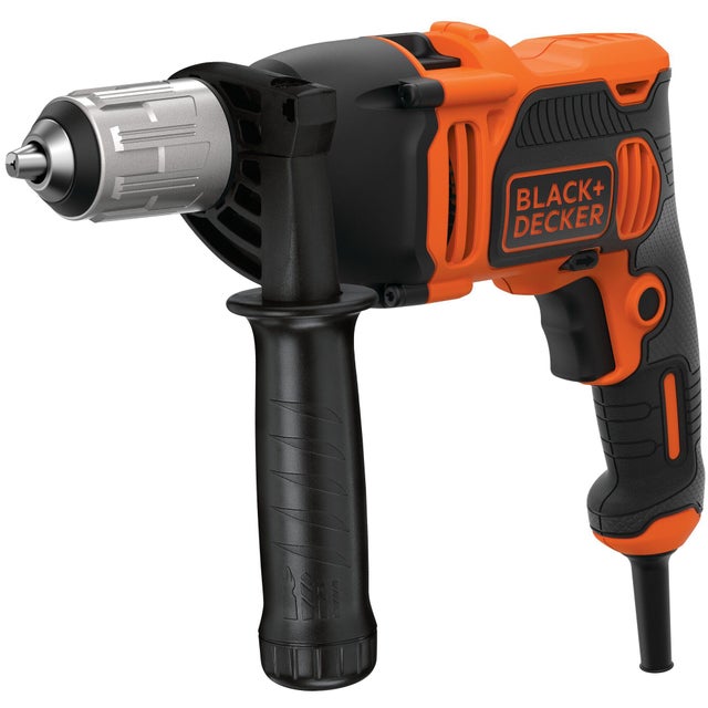 Perceuse à percussion filaire BLACK + DECKER Beh850k-qs, 850 W