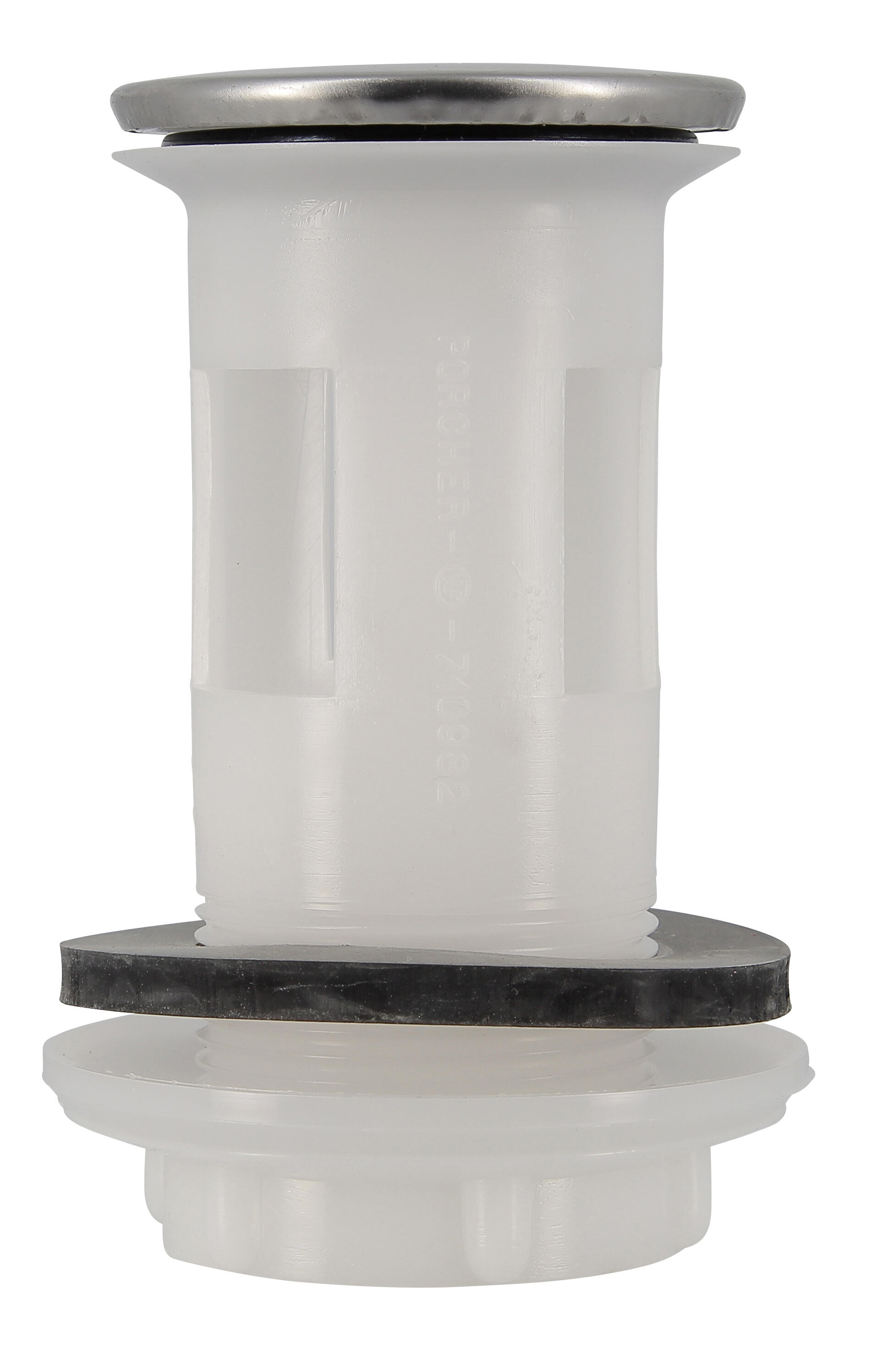 Bonde à tirette pour lavabo, blanc, Diam.63 mm, GIRPI - 2