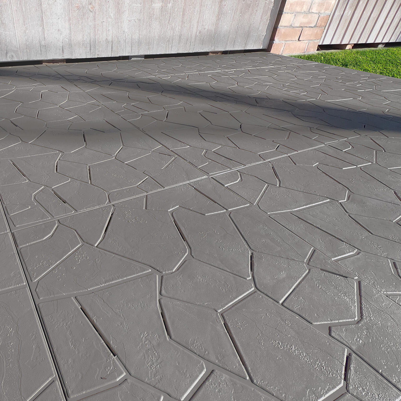 Dalle clip SNAPTILE, gris, L.38 x l.38 cm x Ep.25 mm - 3