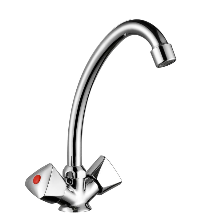 Mélangeur de lavabo chrome, bec mobile, Nale, EDOUARD ROUSSEAU