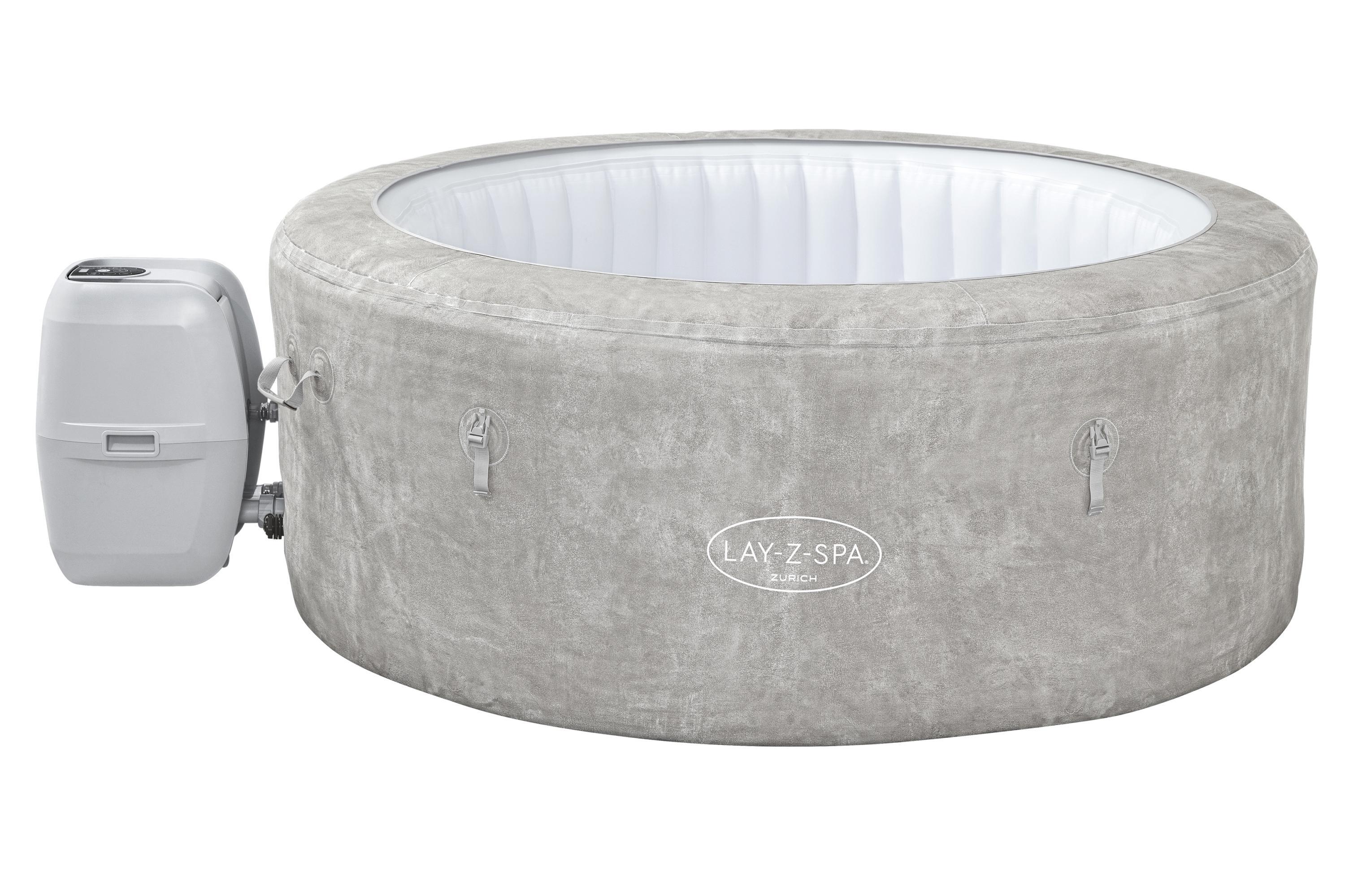 Spa de exterior hinchable Lay-Z Zurich de 180x66x180cm con 4 plazas
 - 5