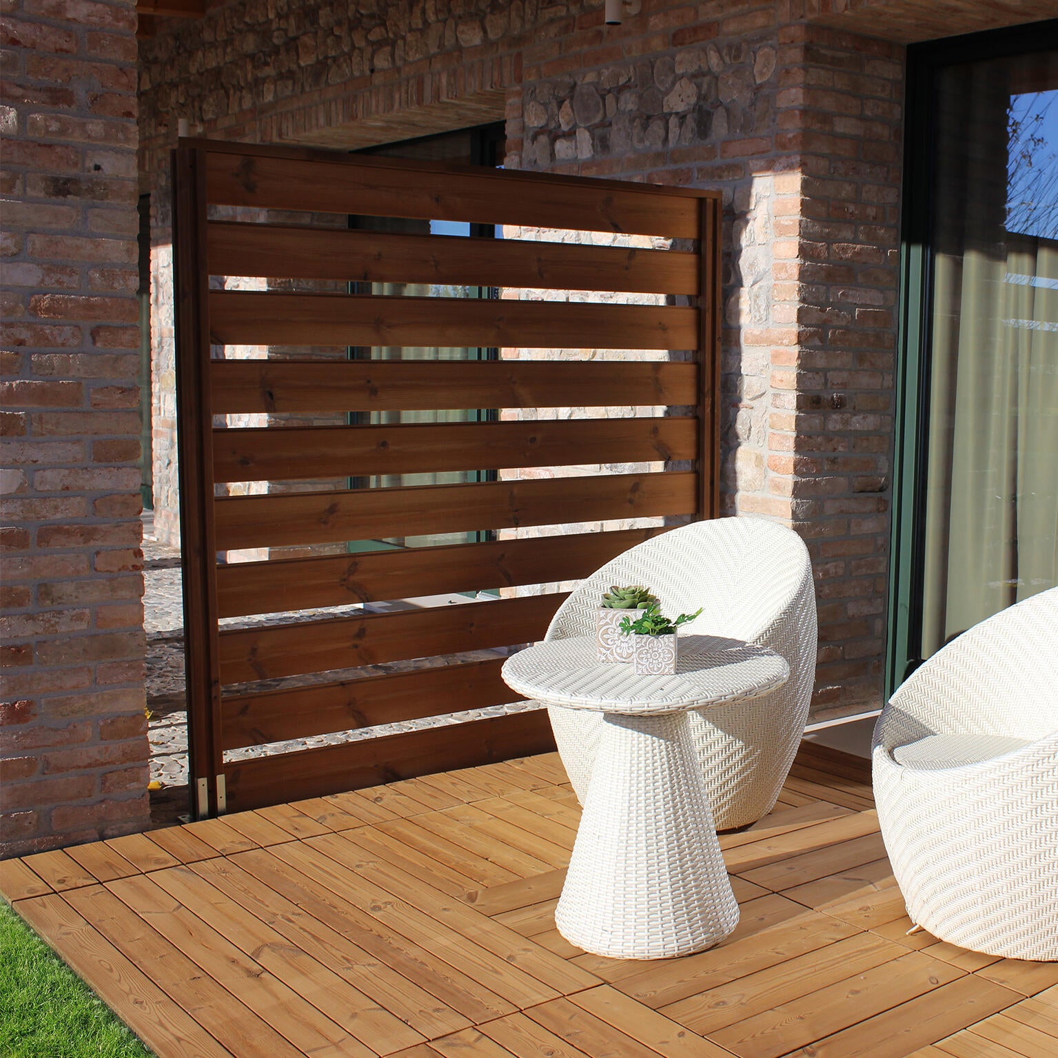 Dalle clip en pin THT SMARTDECK, L.120 x l.40 cm x Ep.25 mm - 2
