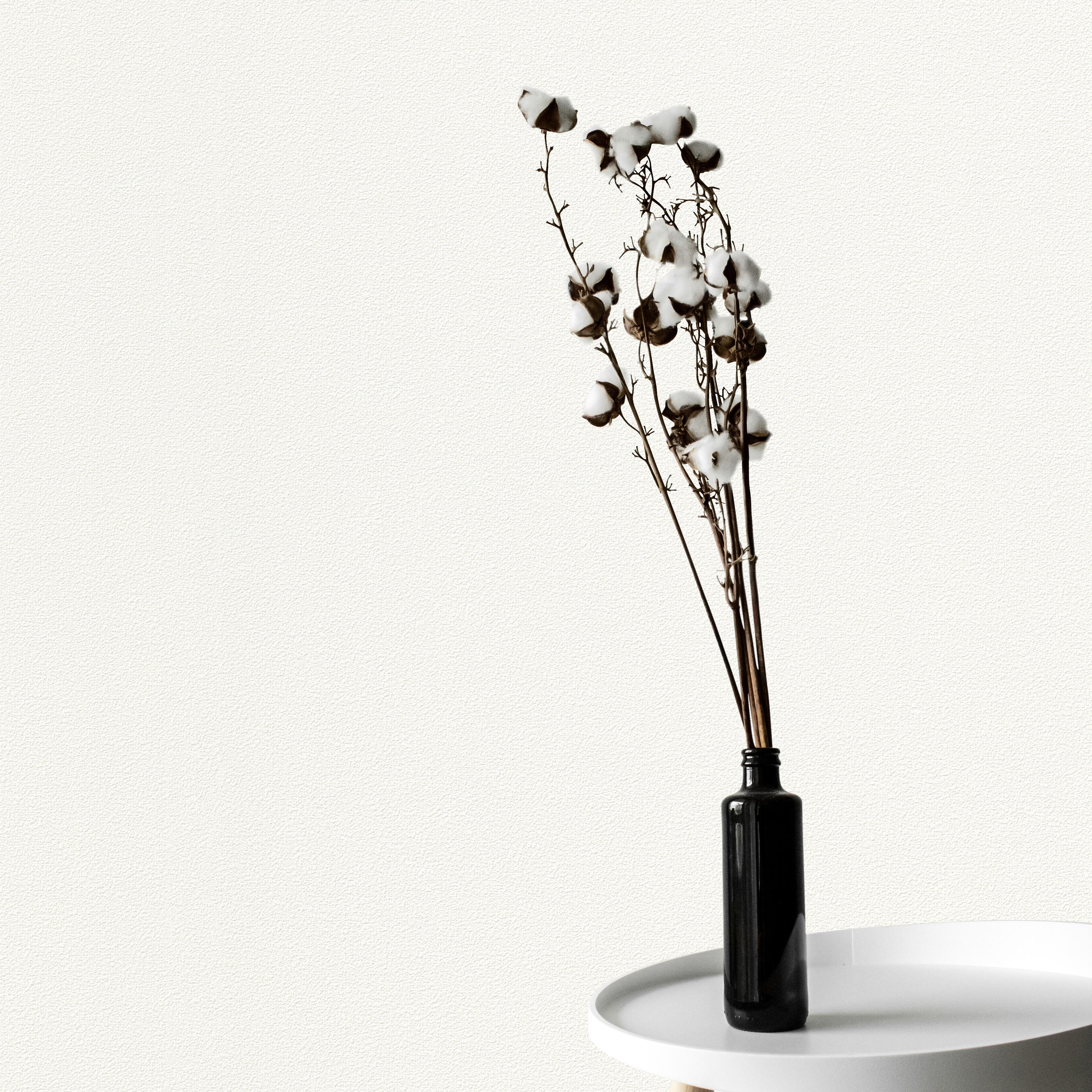 Papier peint intissé Lisse mat INSPIRE blanc - 3