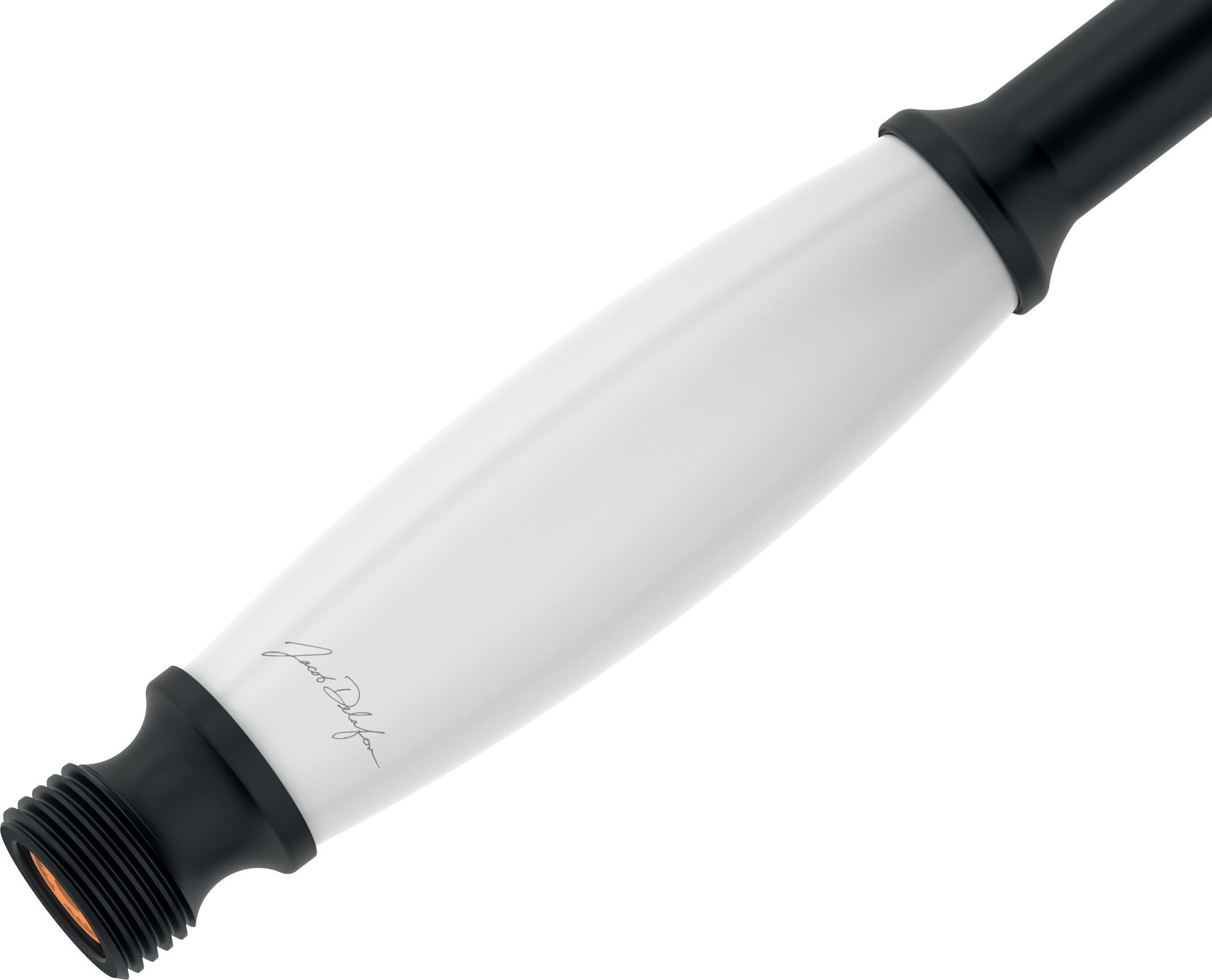 Duo (pommeau de douche et flexible) 1 jet(s) JACOB DELAFON Louise noir - 2