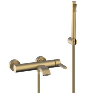 Mitigeur De Douche Thermostatique Hansa Tempra En Laiton Massif – Robinet Mural Design Moderne, Finition Robuste – Modèle 08410102