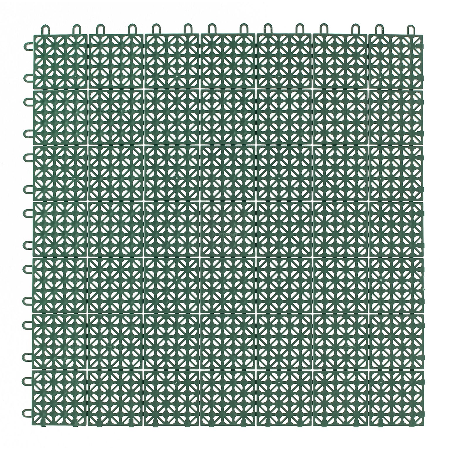 Dalle clip multiplate, vert, L.56 x l.56 cm x Ep.11 mm - 2