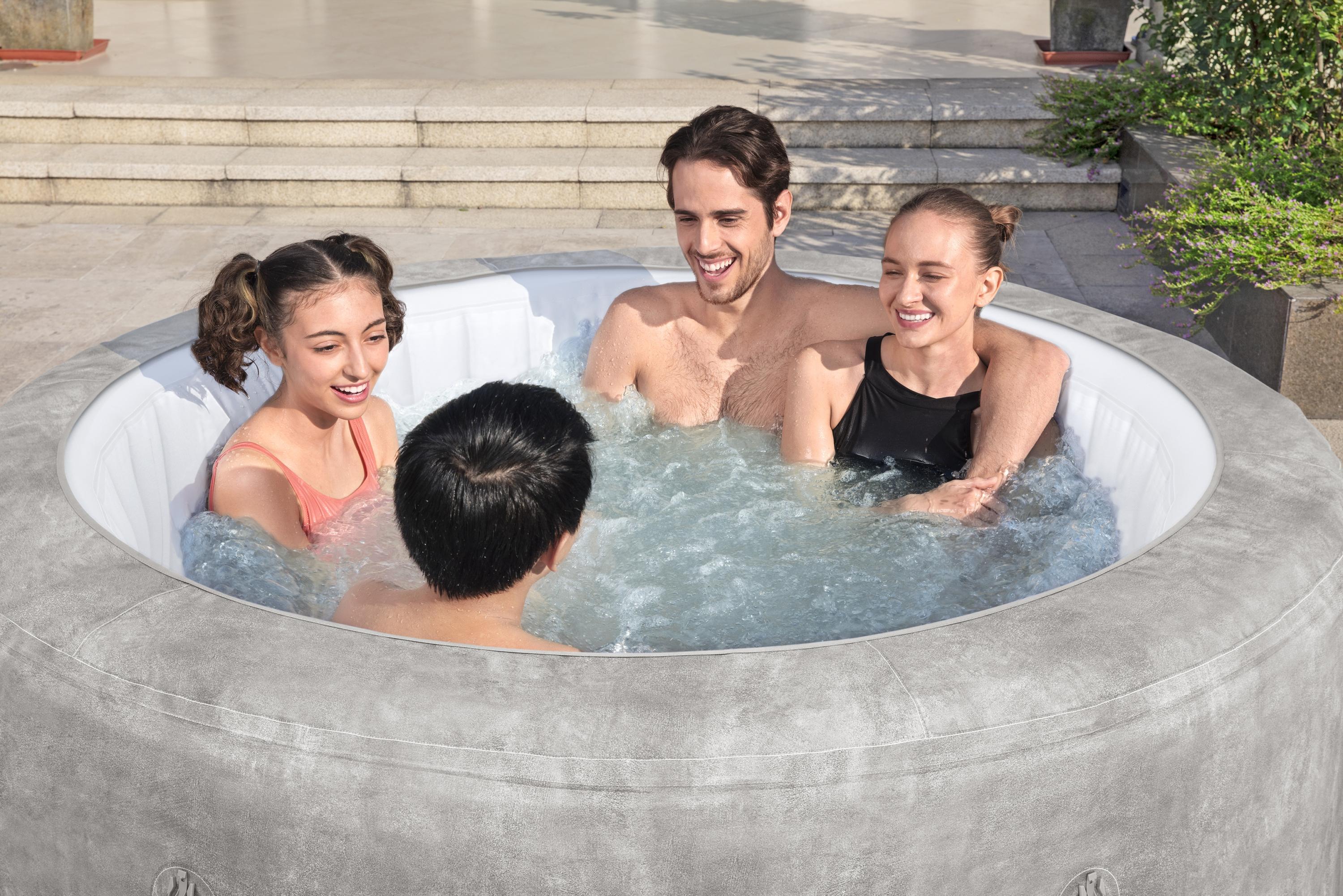 Spa gonflable ZURICH, rond 2/4 personnes - 10