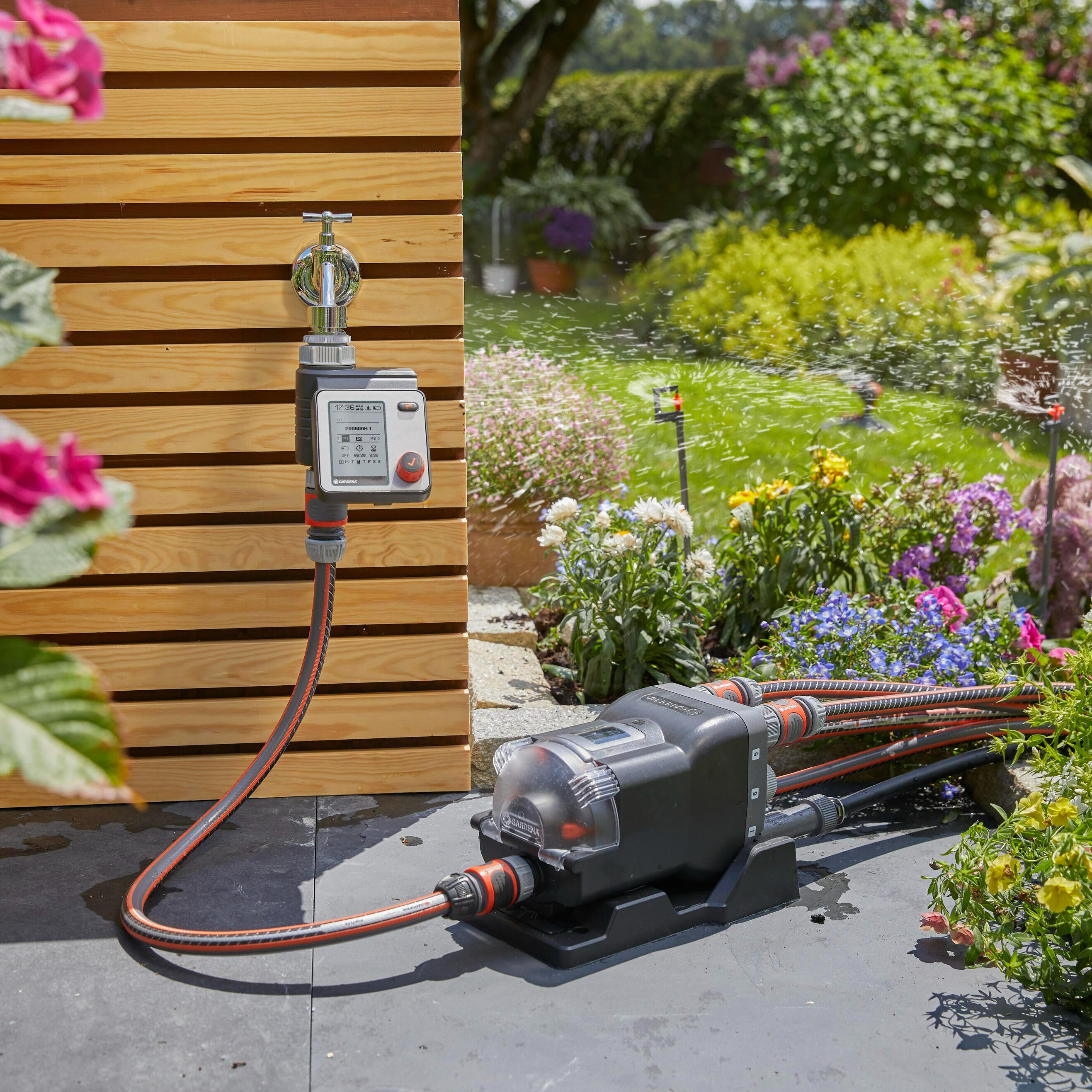 Programmateur d'arrosage piles GARDENA Master 1892-20 1 voie - 9