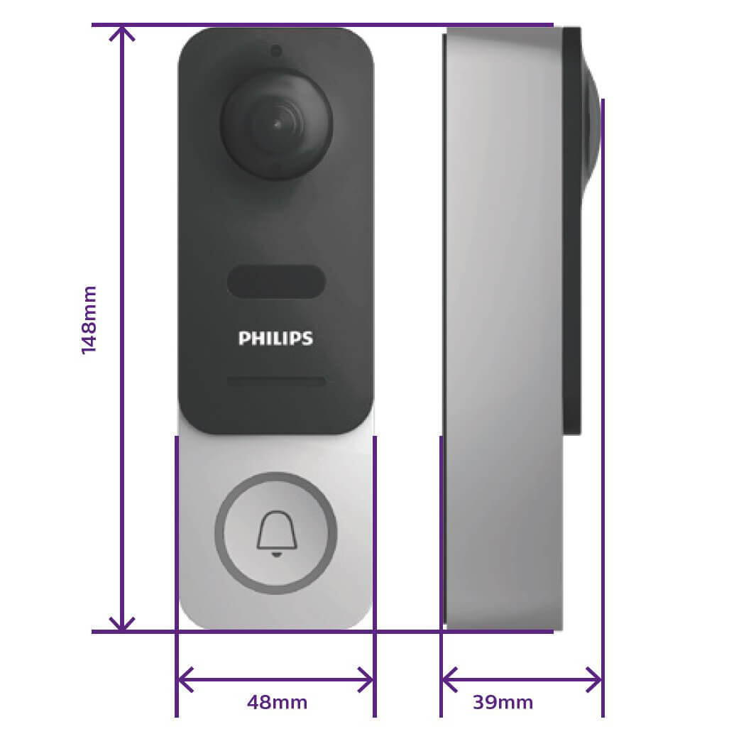 Visiophone connecté sans fil, Philips Welcome Eye Link, Philips - 5