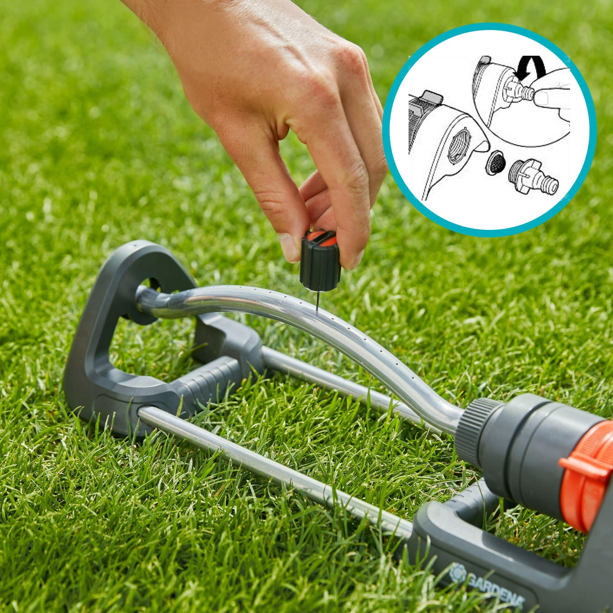 Arroseur automatique oscillant Gardena - 3