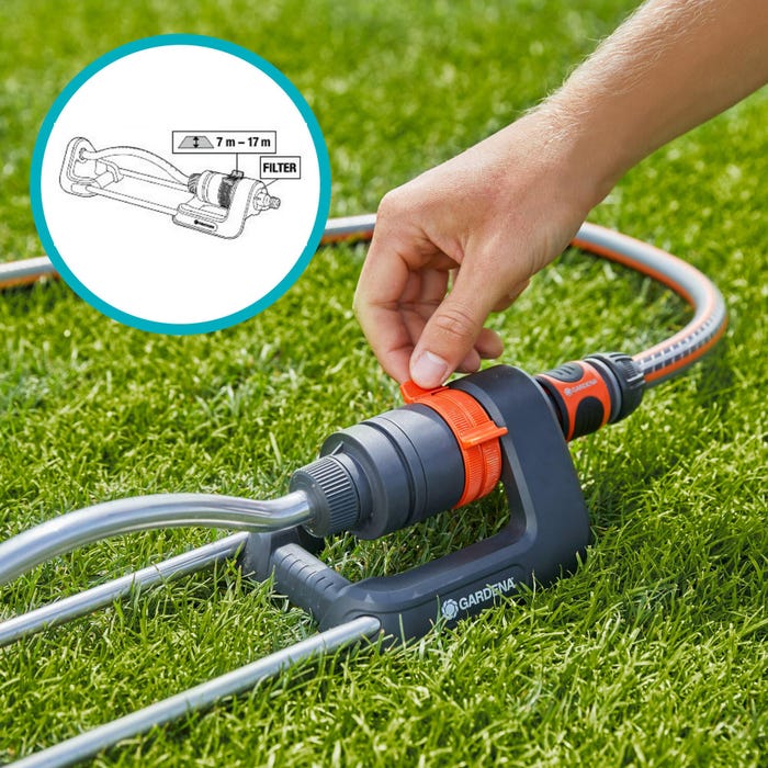 Arroseur automatique oscillant Gardena