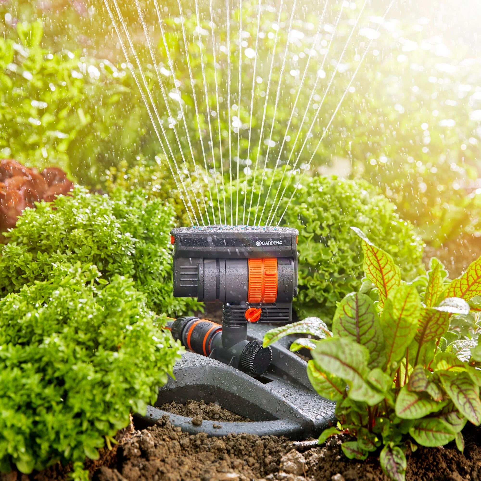 Arroseur oscillant Gardena  arrosage homogène - 1