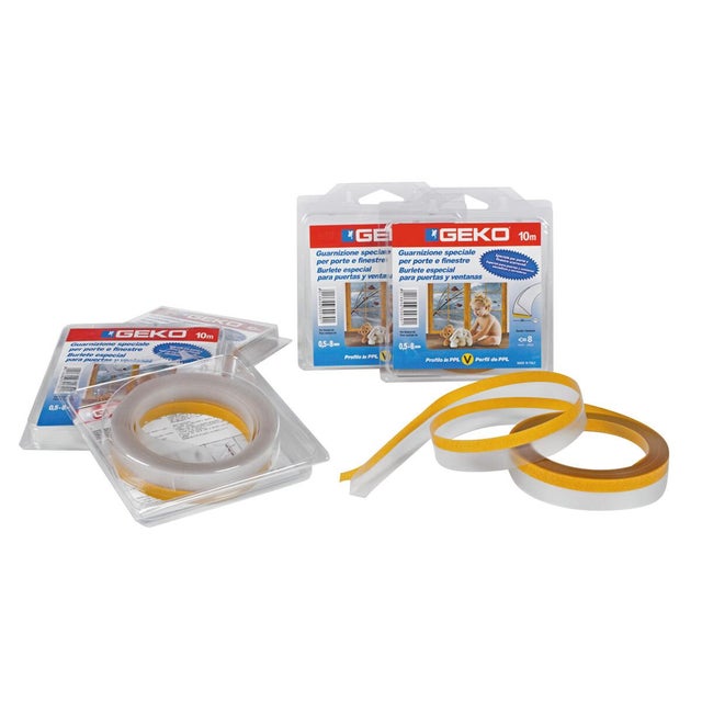Guarnizione, trasparente 10 mt  L 21 x Sp 0.5 mm