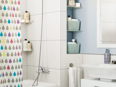 Ideas de revestimiento de paredes de baño sin obras