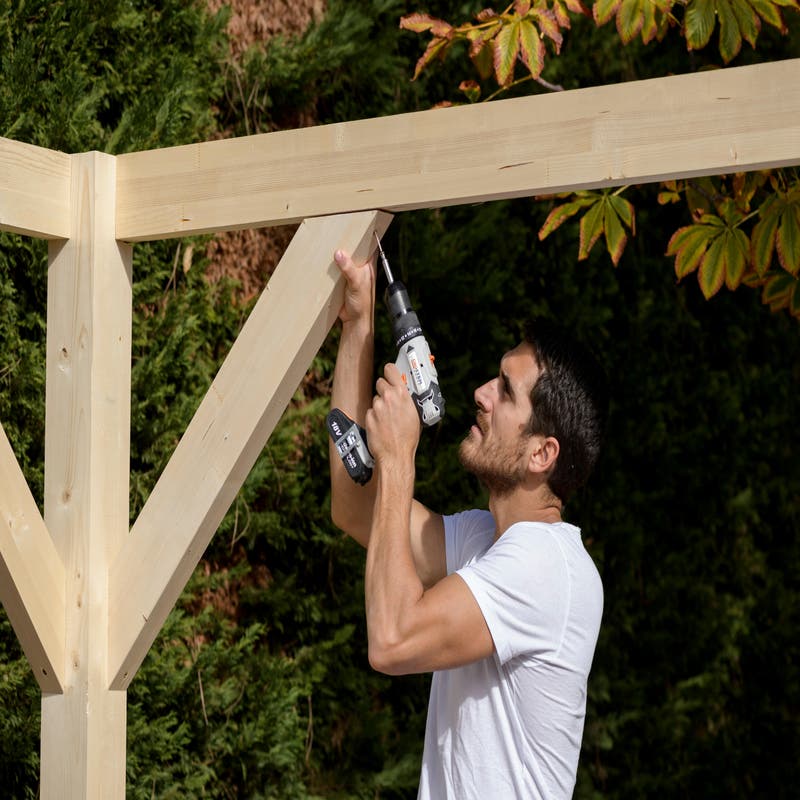 Cómo construir una pérgola de madera: los 5 pasos imprescindibles