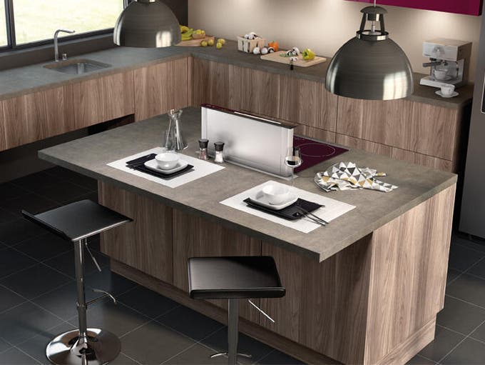 Cocina con isla