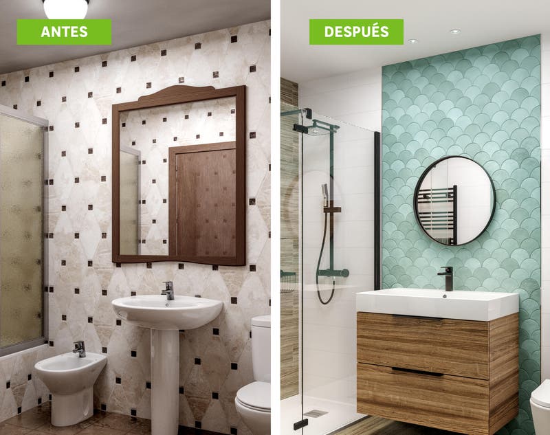 Las duchas higiénicas añaden diseño y color al baño