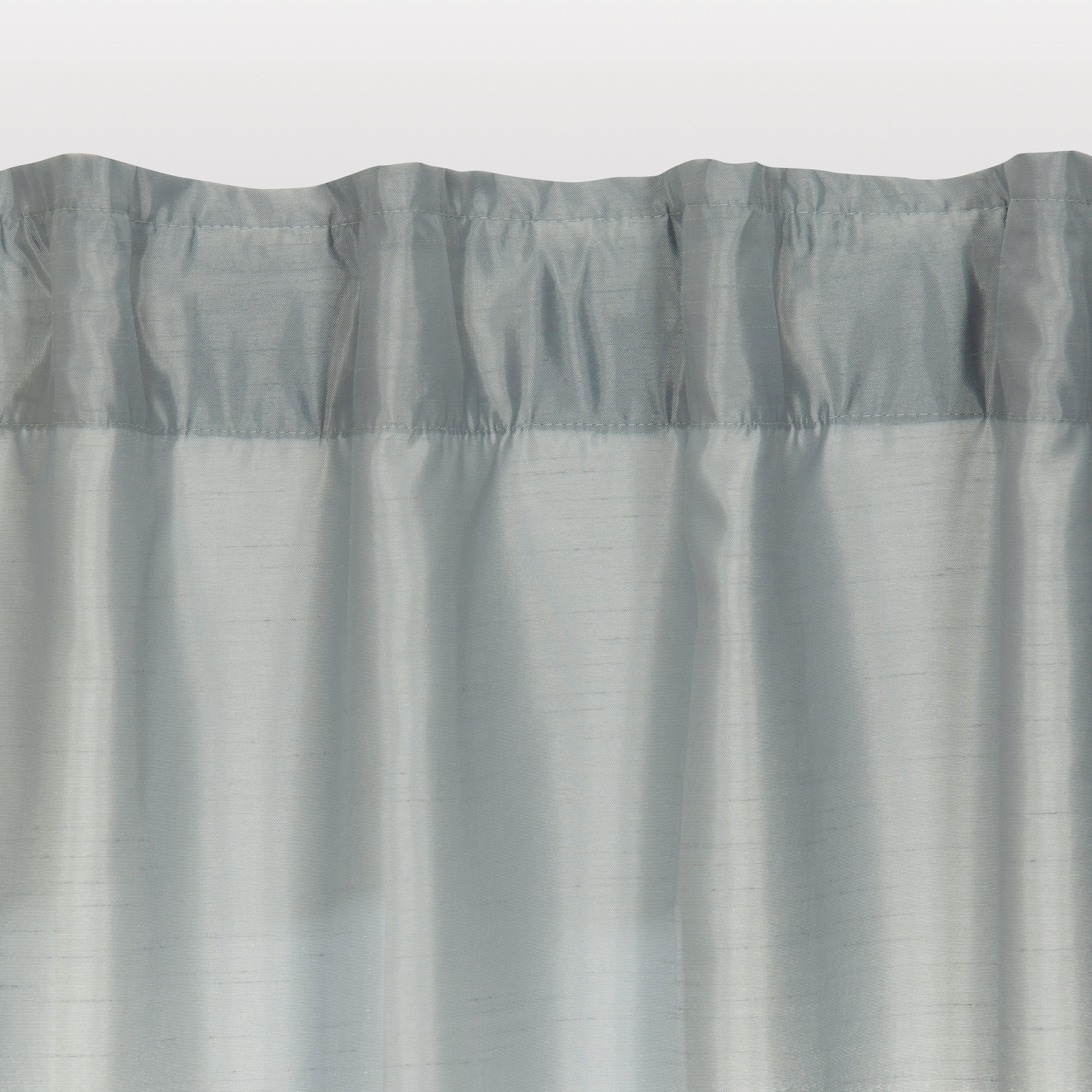 Tenda INSPIRE Silka grigio, fettuccia e passanti nascosti 200x280 cm - 5