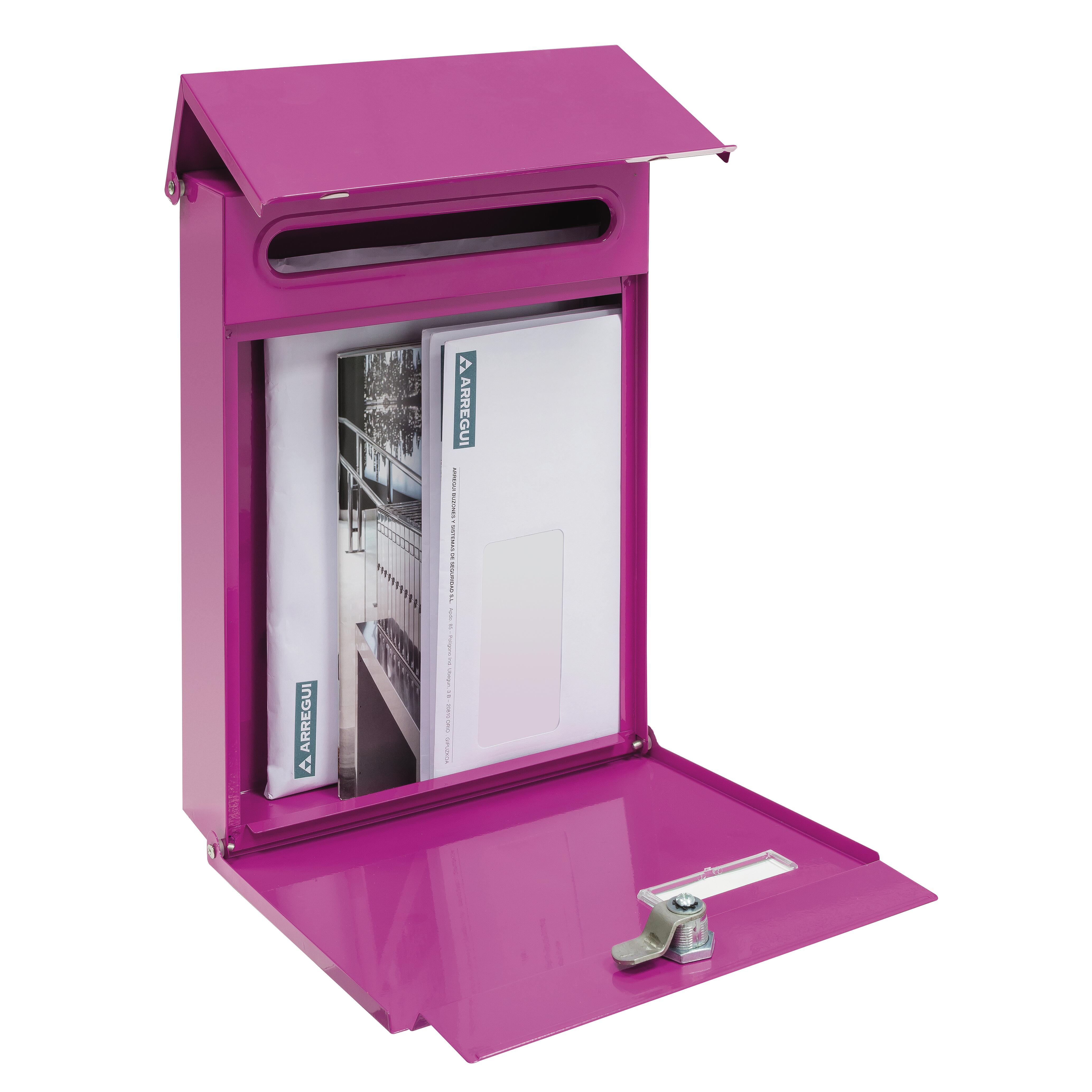 Cassetta postale ARREGUI  formato lettera in acciaio  L 23 x P 0.65 x H 30.5 cm - 2