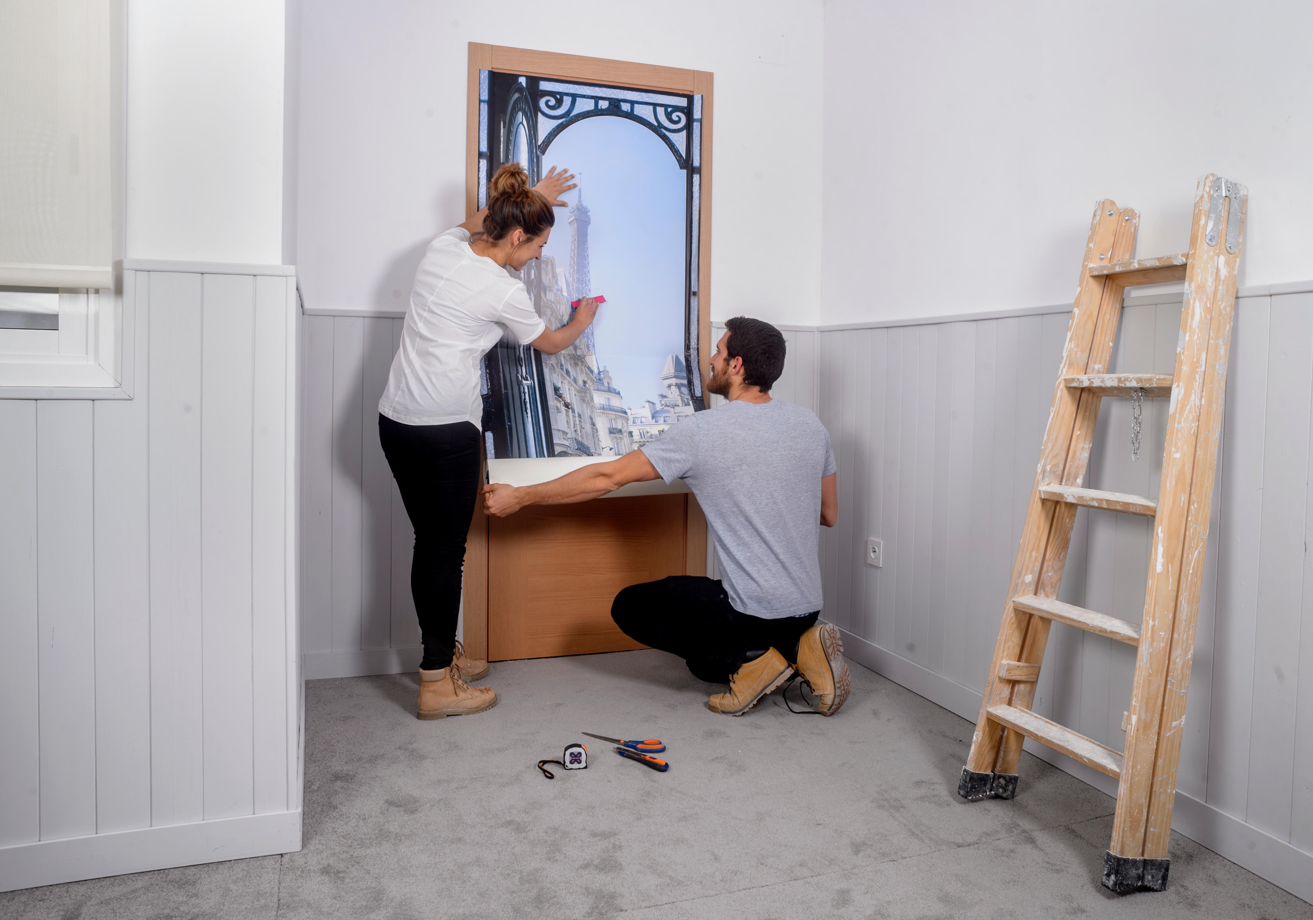 Vinilos Decorativos Para Puertas Imitación Madera