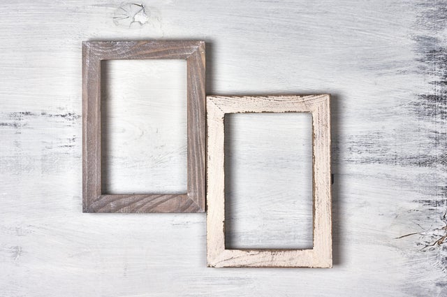 Consejos para decorar con marcos vacíos
