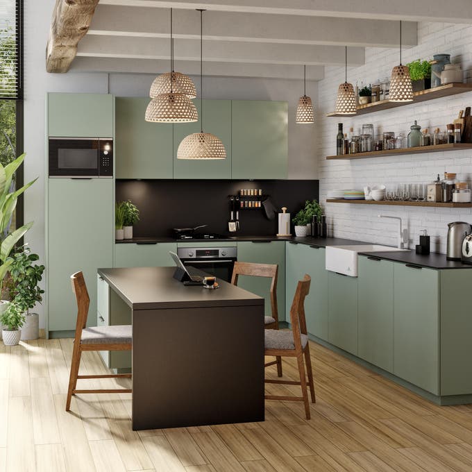 cocina verde