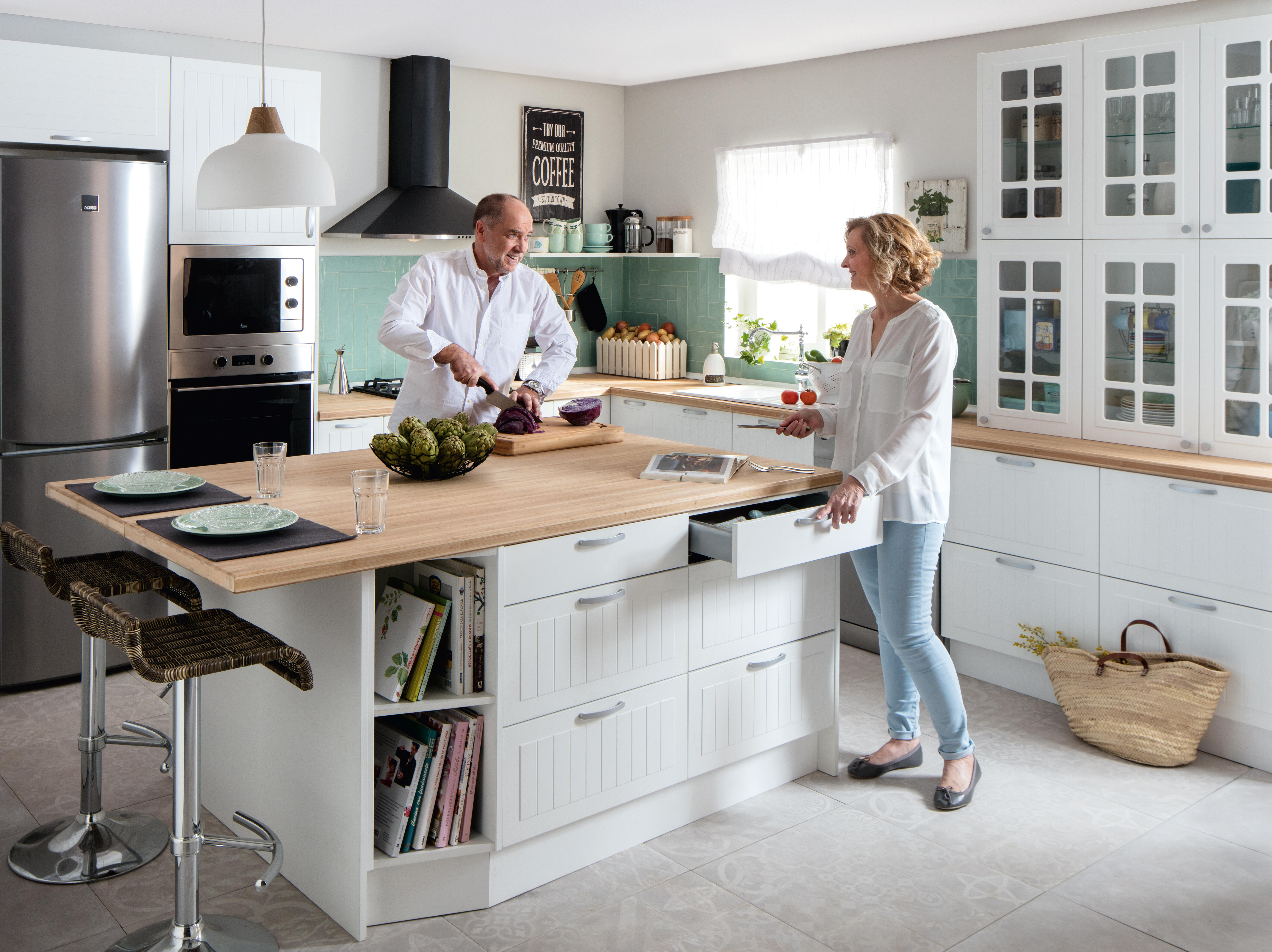 Una cocina con isla, realidad | Leroy Merlin