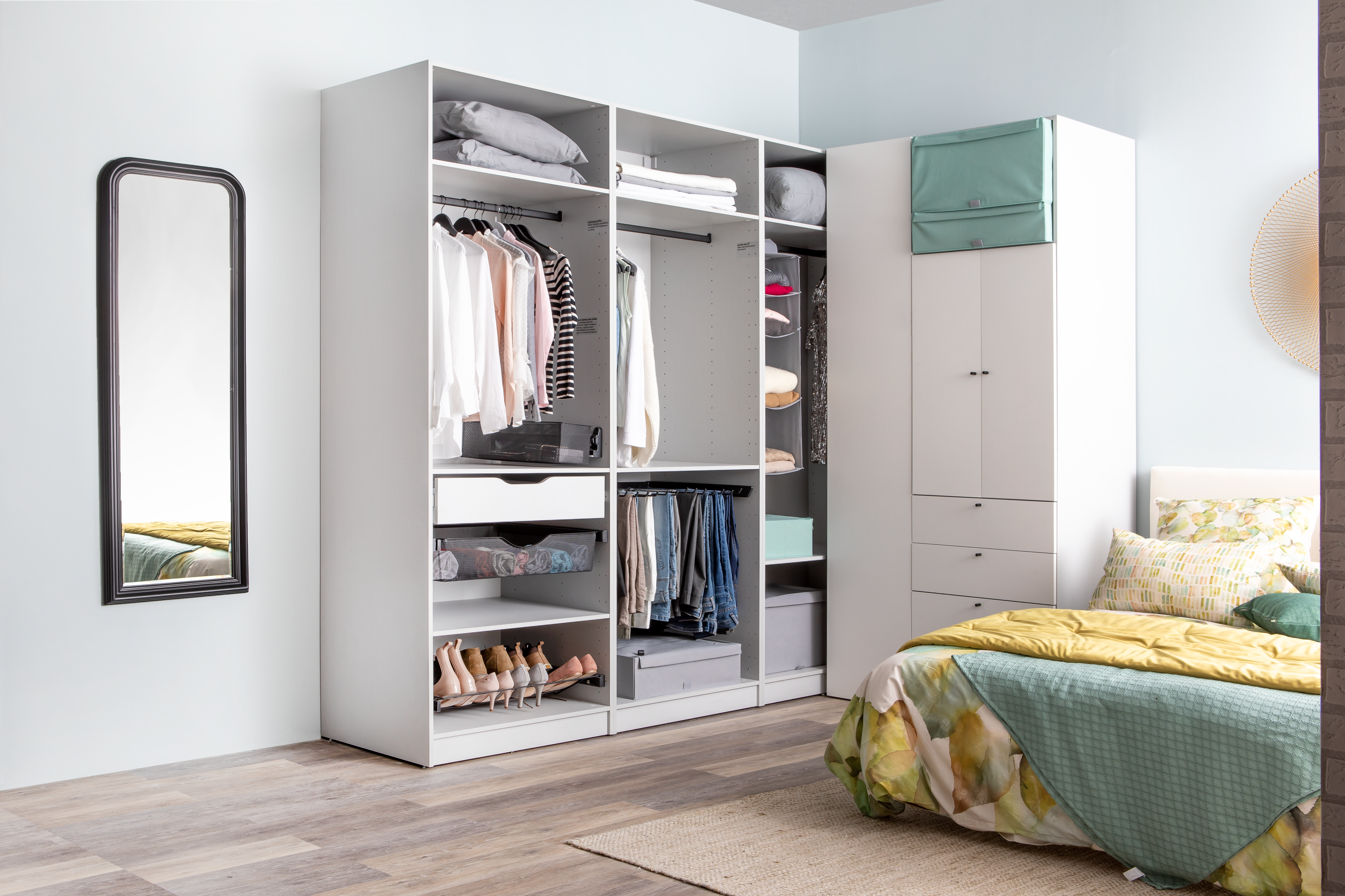 Posibilidades de diseño de tu armario o vestidor del dormitorio