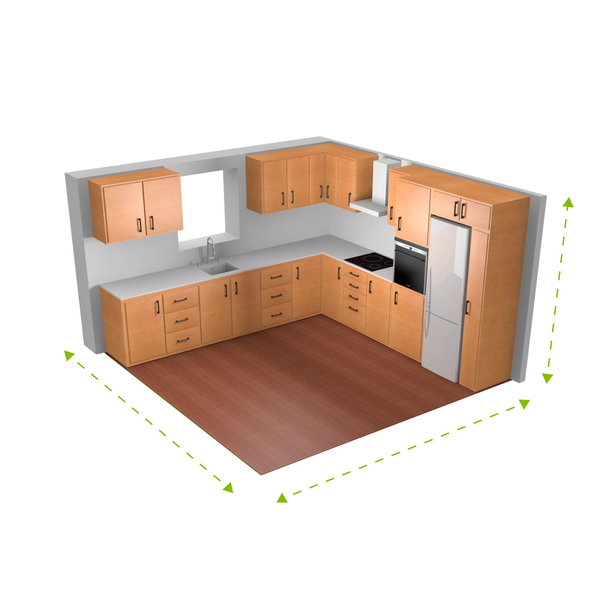 Cómo diseñar una cocina · LEROY MERLIN  Como diseñar una cocina,  Remodelacion de cocinas, Cocinas leroy merlin