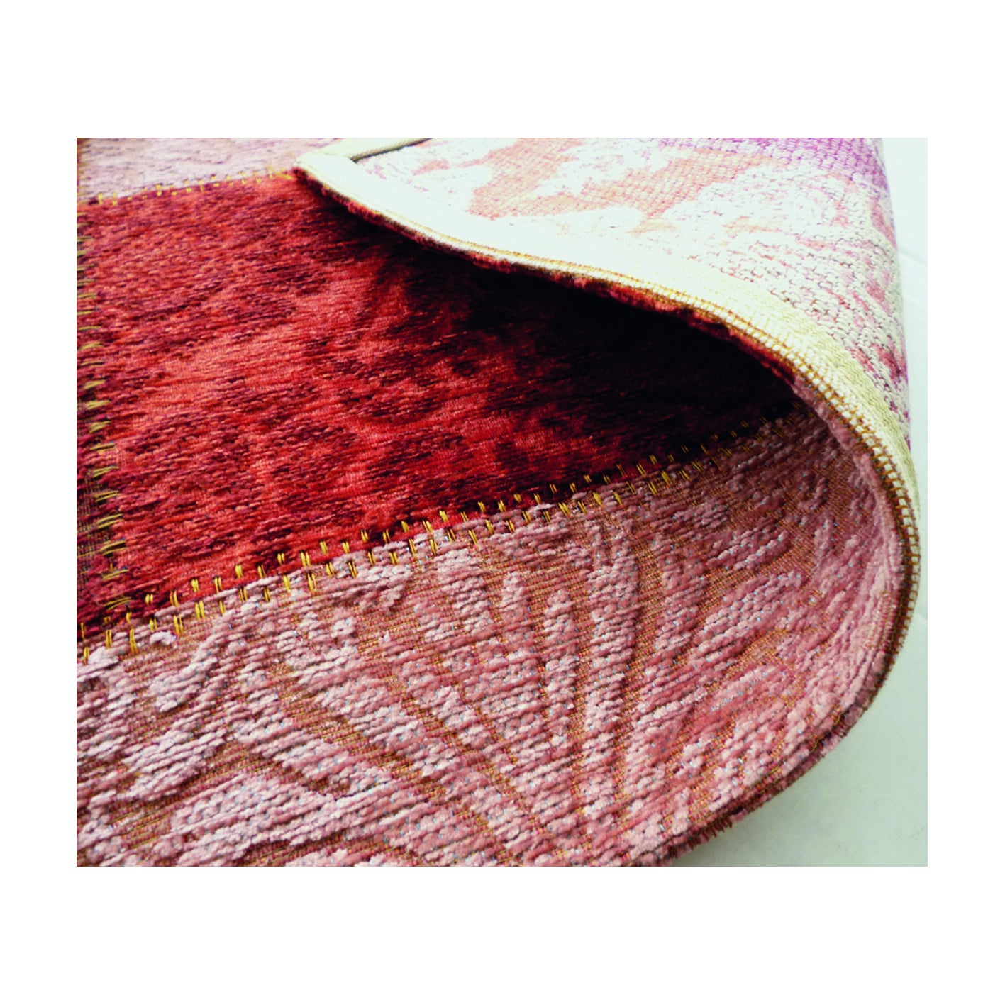 Tappeto Modern kilim in acrilico, L 230 x L 160 cm, arancione - 5