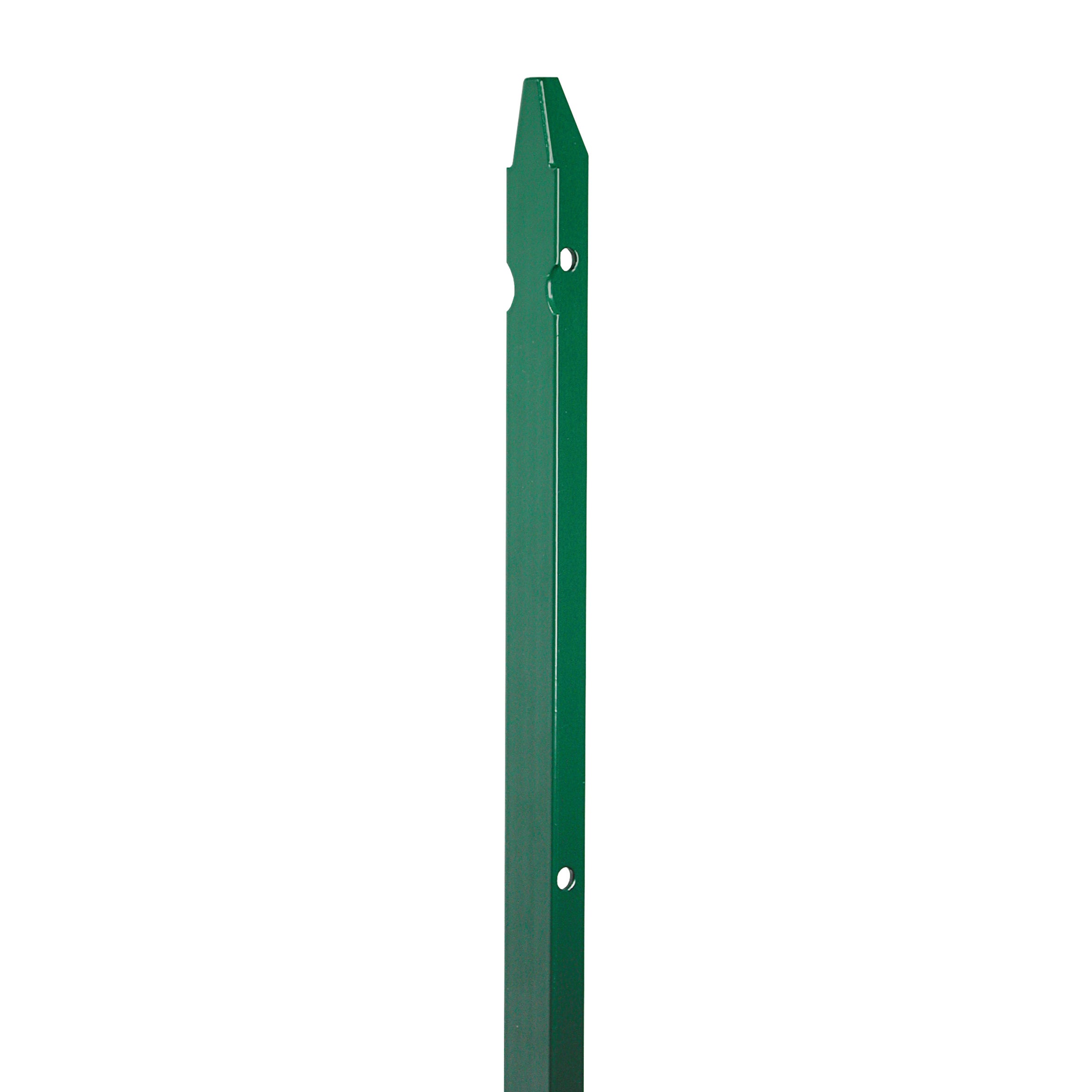Palo A T Plastificato per Recinzioni - Verde - 225 cm