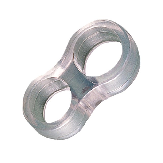Cuneo UT 21/4 in Polipropilene trasparente Lucido L 2.4 x H 4.5 cm, 4 pezzi
