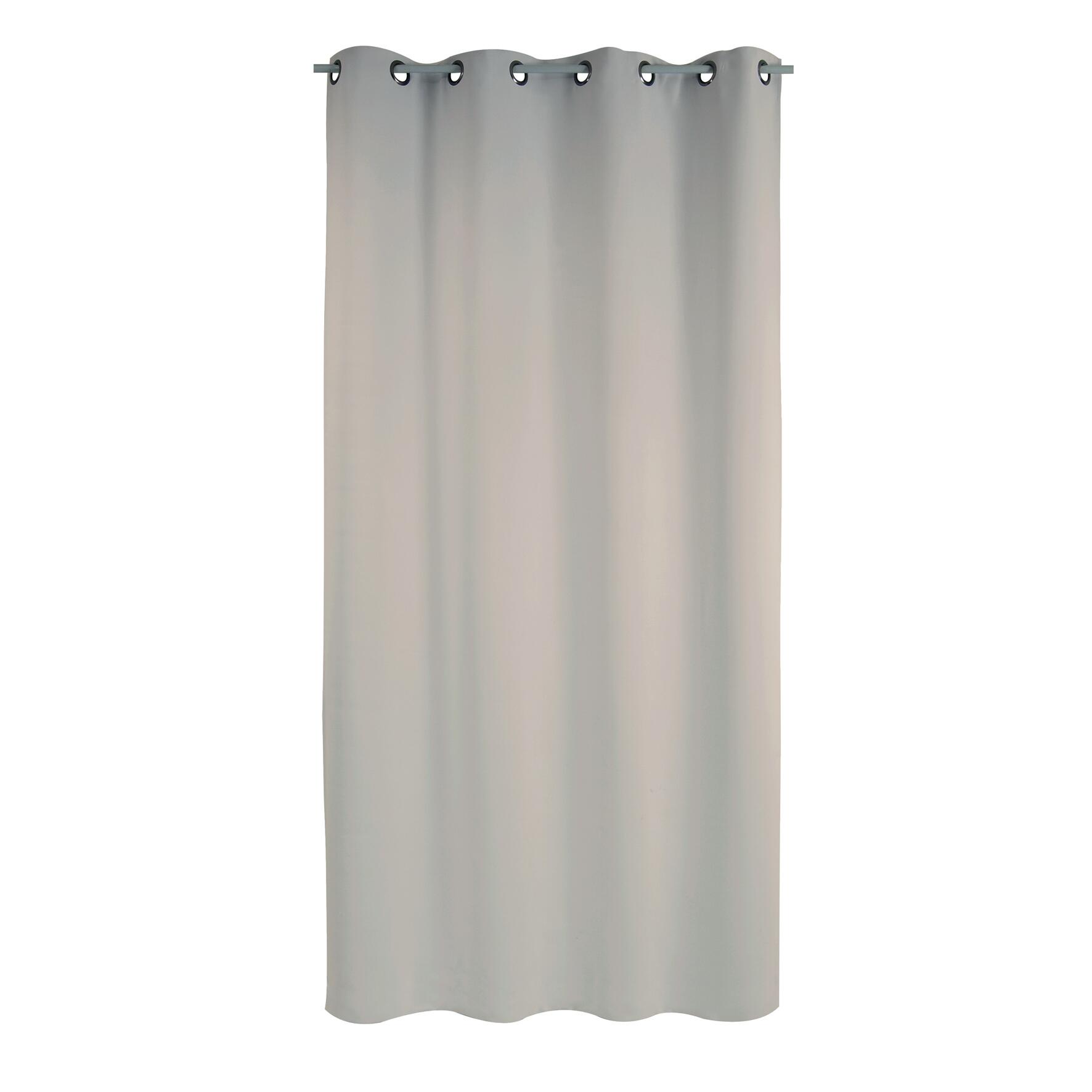 Douceur d'Intérieur 1601554 Tenda Oscurante con Occhielli, Design Zebra