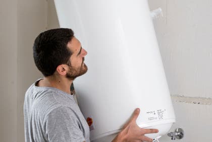 Instalación termos hasta 100 litros