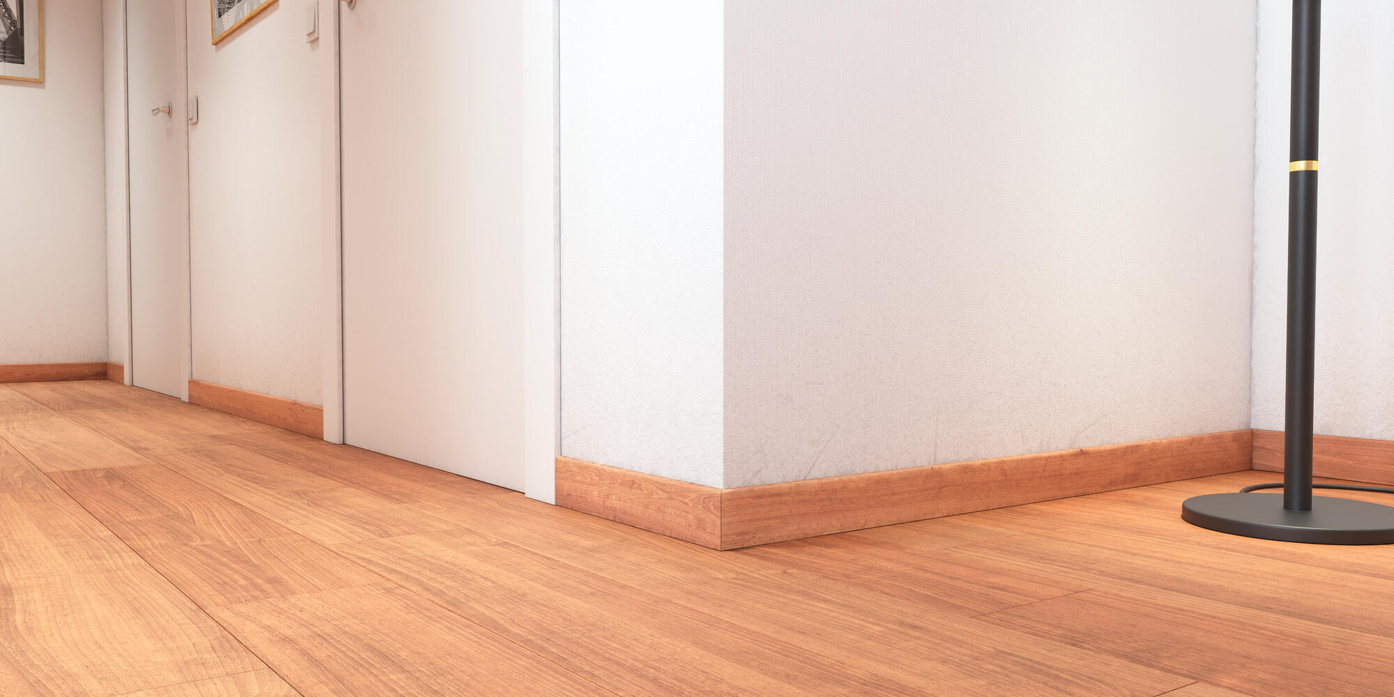 Iluminar un rodapié con tiras de led Leroy Merlin