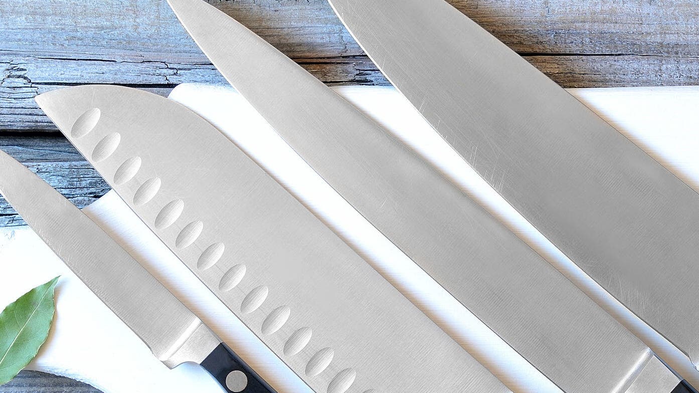 cocina afilador cuchillos