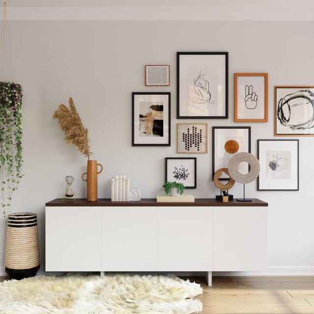 Consejos para decorar con marcos vacíos