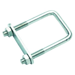 Kit Fascette Per Tubi Doppi In Acciaio Zincato | Supporto Per Antenne, Ombrelloni, Palo Fino A 64mm - Foto 5