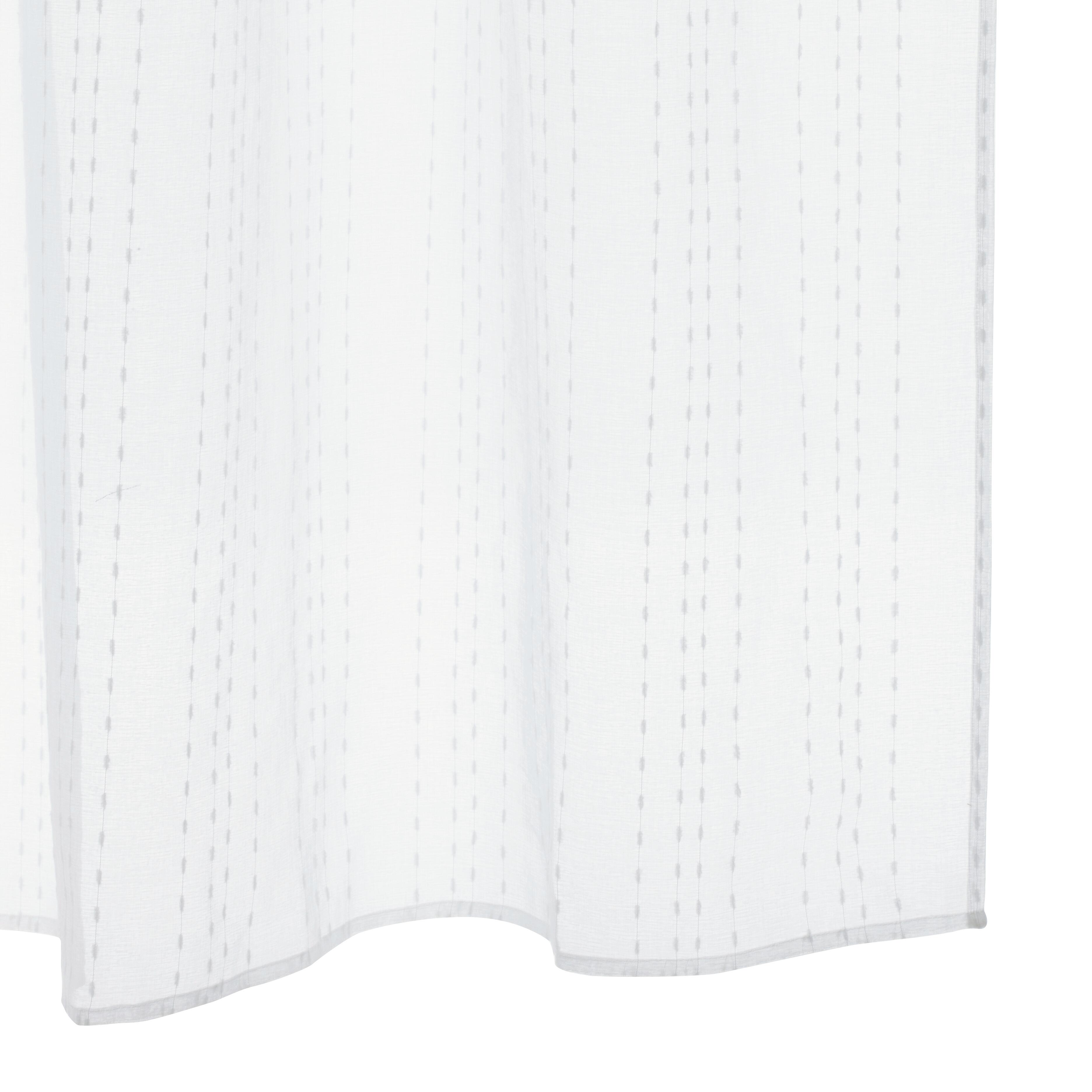 Tenda INSPIRE Livia bianco, fettuccia e passanti nascosti 200x280 cm - 11