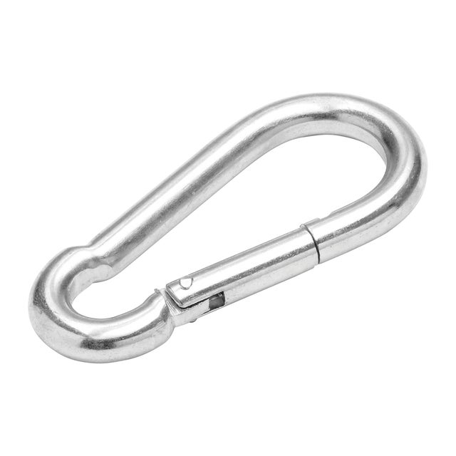 M4-7 Multifunzionale In Acciaio Inox 304 Moschettone A Scatto Rapido Anello Di Blocco Gancio A Scatto Moschettone A Catena - Foto 4