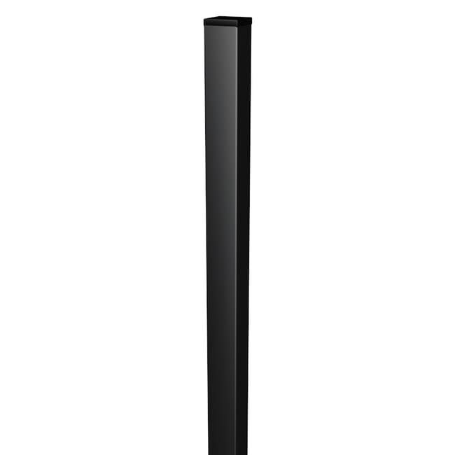 Leroymerlin Palo in ACCIAIO FERRO BULLONI Medium quadrato H 175 cm x L 5 cm x L 5 cm antracite