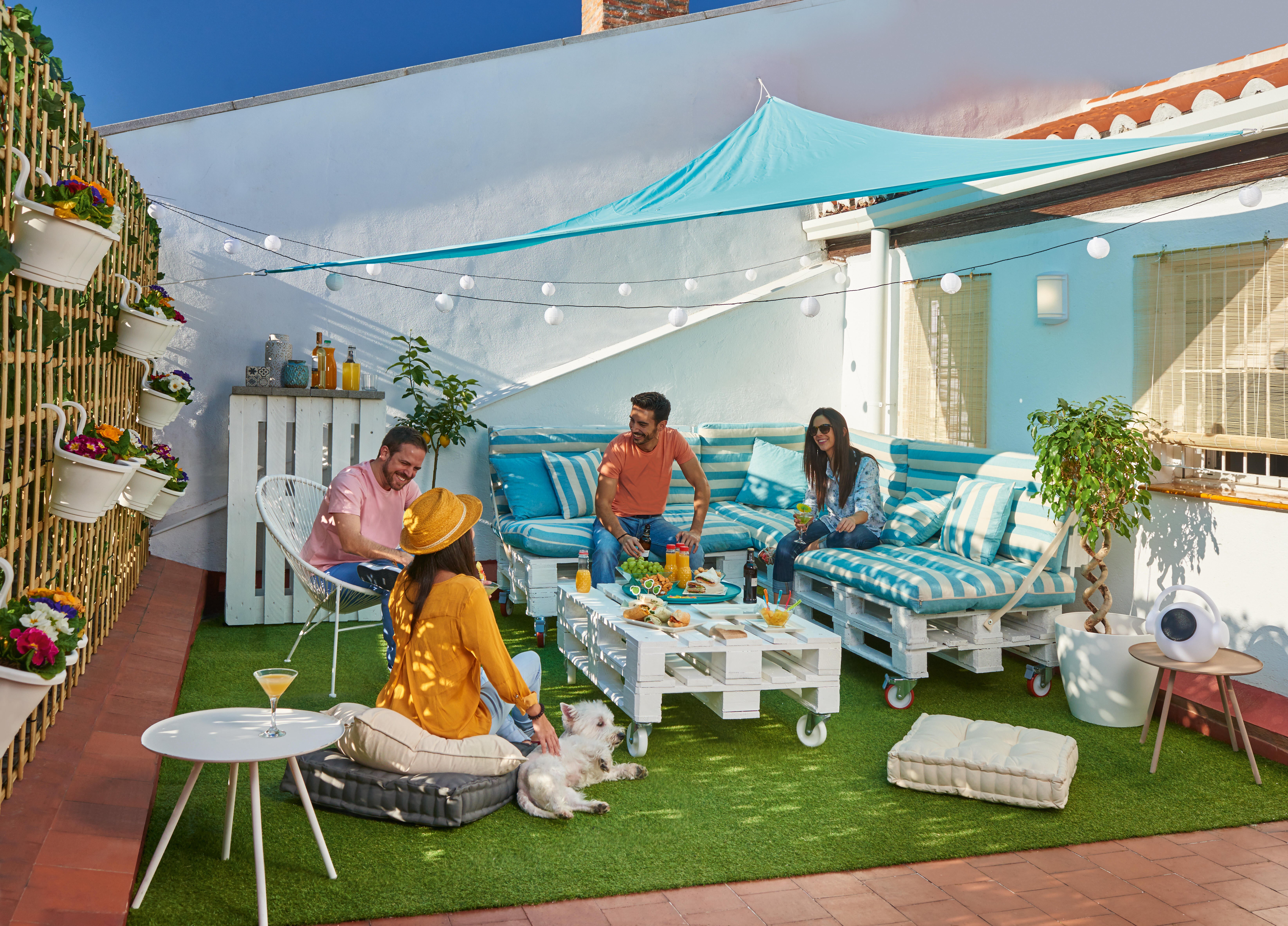 Inspírate con estas ideas con palets Leroy Merlin