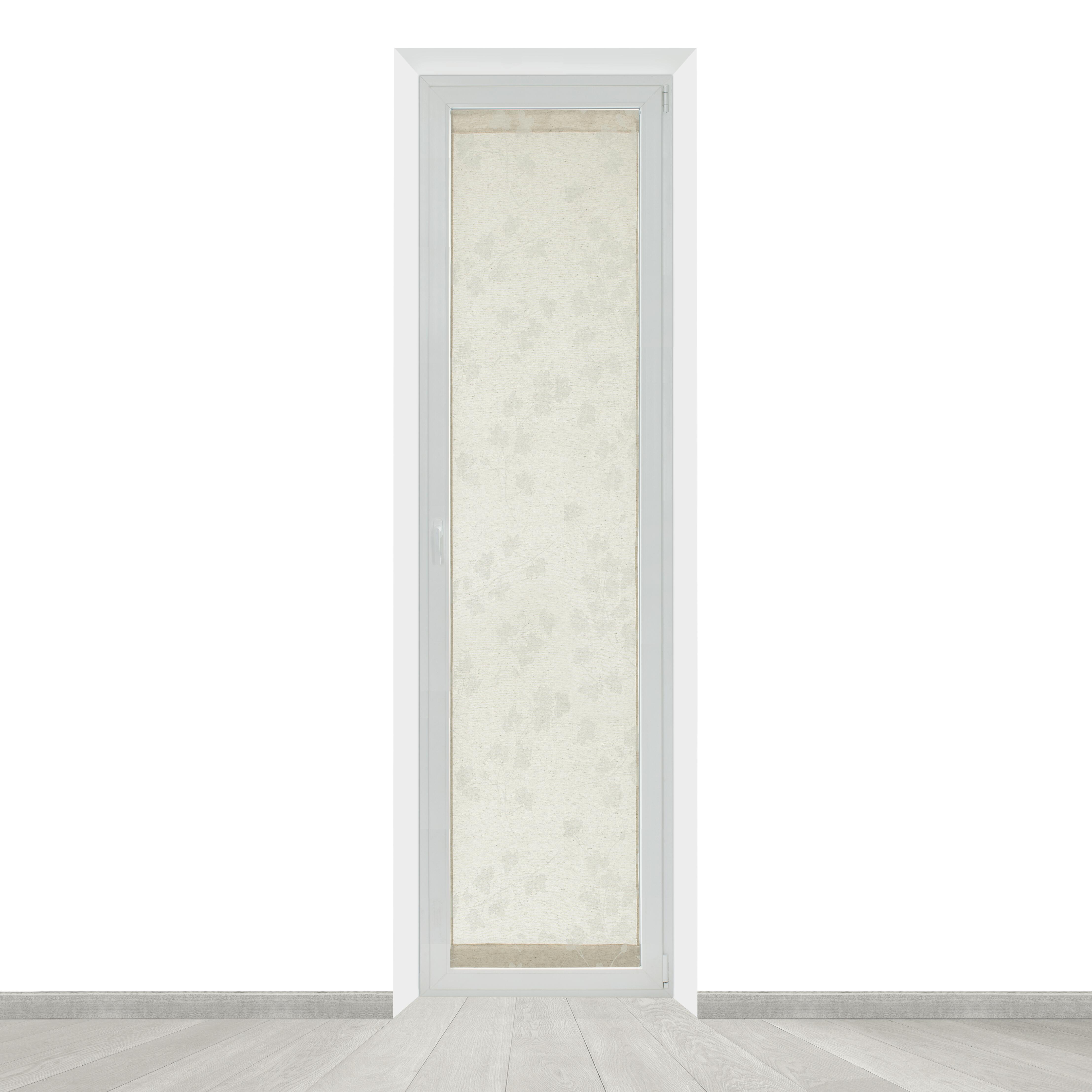 Tendina a vetro Lilly ecrù, passanti nascosti 45x230 cm | Leroy Merlin