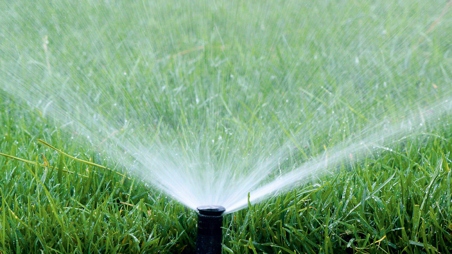 Sistema de aspersores de agua para césped de jardín, boquilla