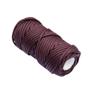 Treccia per veneziana in polipropilene 3 mm. verde scuro 20 mt