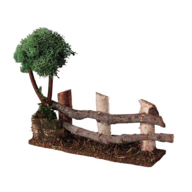 staccionata recinzione legno albero di Natale tot 100x40 cm 34955 8 (2 pz